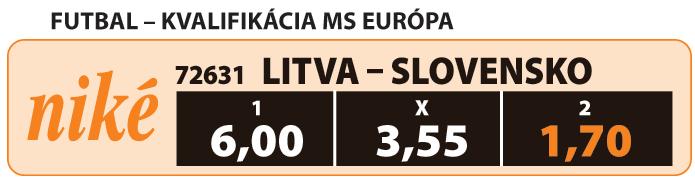 Henschel (Nemecko). Tréner JÁN KOZÁK Z VILNIUSU od nášho redaktora MOJMÍRA STAŠKA Slovenskú futbalovú reprezentáciu čaká dnes na Štadióne LFF veľmi dôležitý zápas.