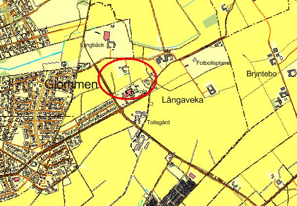 Långaveka 4:1, Planuppdrag att ta fram detaljplan för Långaveka 4:1. Detaljplanen skulle kunna ge utrymme för en utbyggnad av Långavekaskolan med större lokaler för undervisning samt idrottshall.