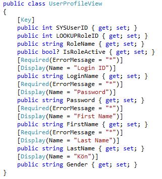 13 Steg 3: Lägg till följande programkod, i UserModel.