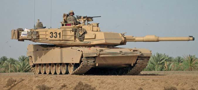 stridsvagnar. Landet har 595 stridsvagnar av typ M1A2 vilka ingår i de sex stående pansarbrigaderna som Saudi Arabien förfogar över. andra världsdelar.