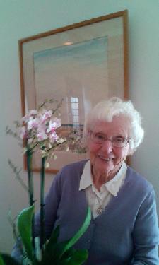 Aktiv ledamot i Båstad Vid Parkinson Båstads oktoberträff gratulerades Marianne Nilsson, som firade sin 90 årsdag den 8 oktober!