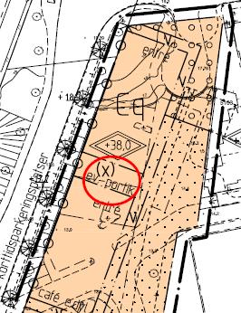 Detaljplan för Sickla köpkvarter i Nacka kommun (DP 485). Figur 6 visar ett utdrag från en detaljplan i Upplands Väsby som visar ett annat sätt att använda planbestämmelsen x.