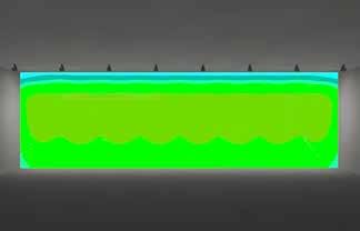Detta visar den direkta jämförelsen mellan lins- och reflektorteknik på en 10m lång vägg vid samma belysningsstyrka (200lx) och jämnhet.