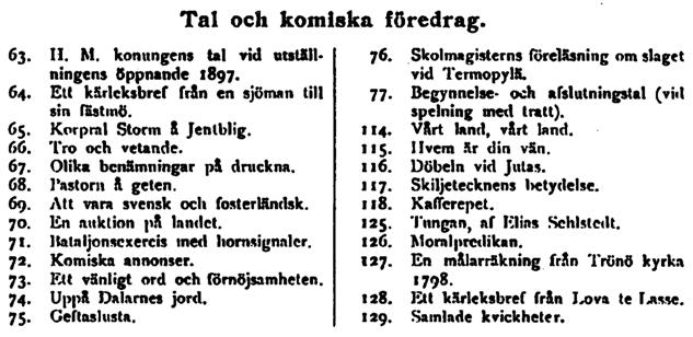 Den falske kungen i den sanna återgivningen 217 Men kungens invigningstal vid Stockholmsutställningen spelades i själva verket in av skådespelare, och var tillgängligt från återförsäljare av