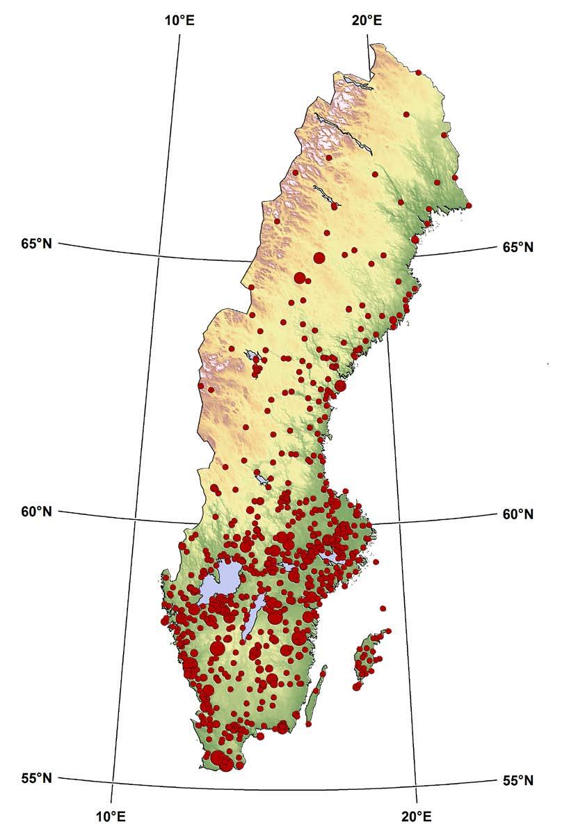 met beror just på skillnaden i växternas aktivitet mellan vinter- och sommarhalvår, mellan inoch utandning av koldioxid.