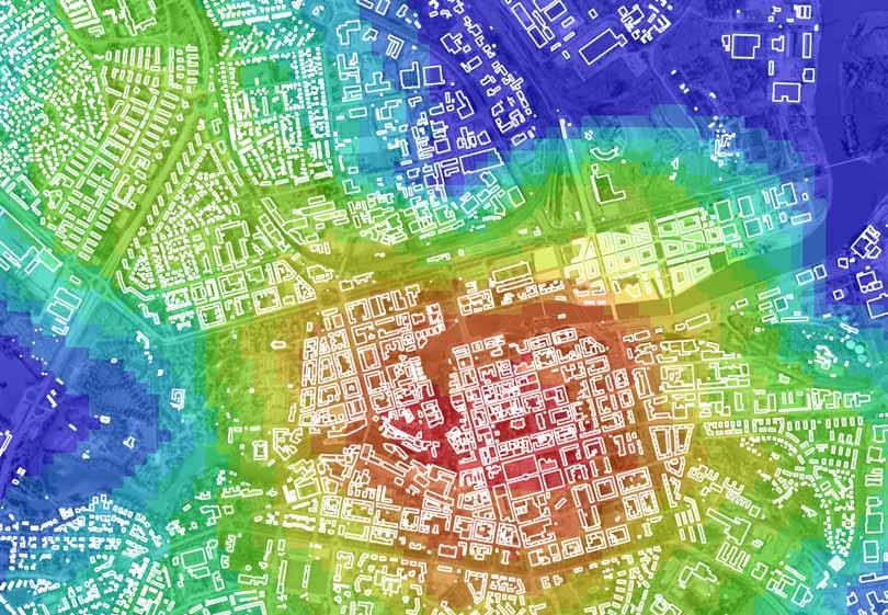 Funktionstäthet inom 500m: alternativ 2a Funktionstäthet Blandstad Ej blandstad Funktionstäthet inom 500 m definieras som