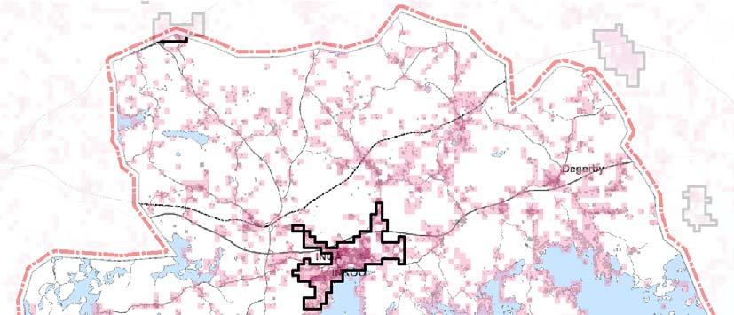 Generalplan för fastlandsområdet i Ingå 20 Enligt Statistikcentralens färskaste (2015) befolkningsprognos ökar både Ingås och hela Nylands befolkningstal också i framtiden.