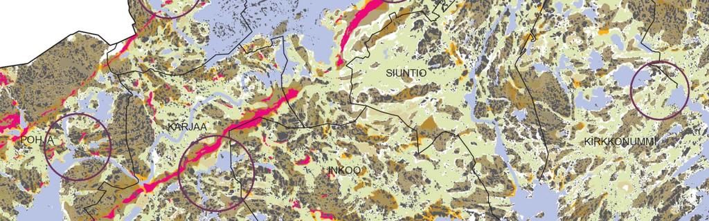 Generalplan för fastlandsområdet i Ingå 30 4.