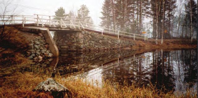 Kvalitetsskillnaden är däremot liten mellan Saxens ytvatten och utloppet vid Ullnäsnoret till den angränsande sjön Väsman. Figur 18. Saxens utlopp till Väsman vid Ullnäsnoret. Fotograf: Lars Sonesten.