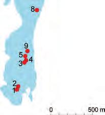 Graferna har ställts till förfogande av Lars Sonesten, SLU 2. Fyllda ringar avser höstprovtagningar och ofyllda ringar vinterprovtagningar.