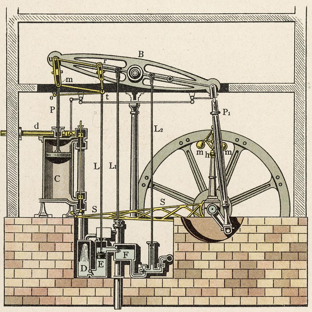 annorlunda eller något oväntat. Man kan sålunda säga att Watts ångmaskin var en nyhet jämfört med Newcomens maskin, eftersom Watt hade en separat kondensor.