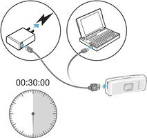 10 Mikro-USB-port 11 NFC-avkänningsområde Ventilationshålet kan inte användas för att återställa enheten. För inte in ett spetsigt föremål i hålet eftersom enheten kan skadas.