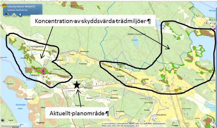 4 (6) Länsstyrelsen befarar att planerad bostadsbebyggelse blir olämplig med hänsyn till riksintresset för totalförsvaret.