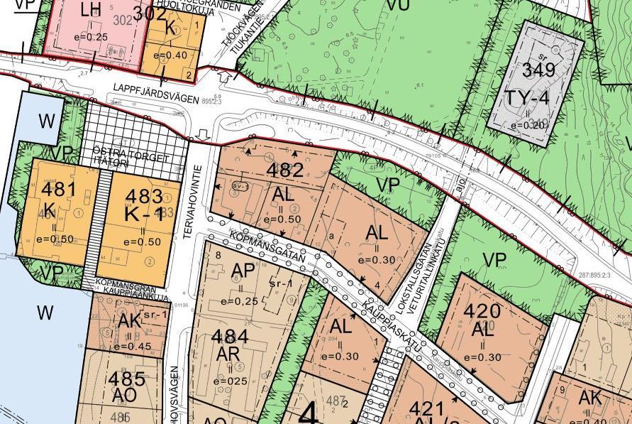 162, TEKN 16.11.2016 17:00 / Pykälän liite: Kvarter 482 sd 4 Rapport_Kstad_kv_482_08112016 UTREDNING AV PLACERING AV HANDELSENHET I KVARTER 482 3 2.