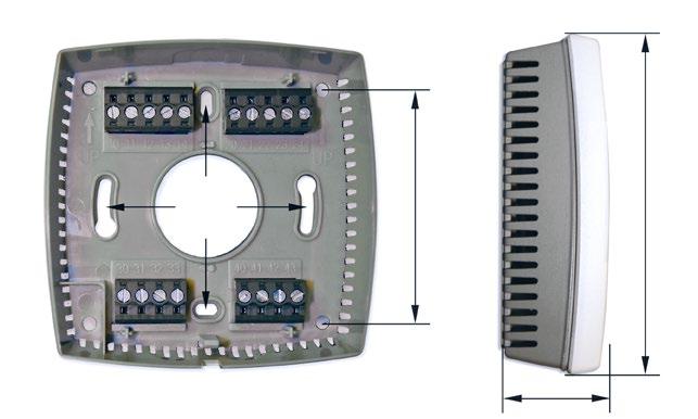 Inkoppling Plint Beteckning Funktion 10 G Matningsspänning 24 V AC 11 G0 Matningsspänning 0 V 12 DO1 Utgång för forcerad ventilation.