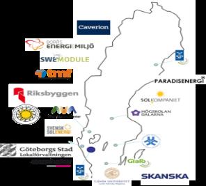 SPs anläggning består bl a av: Placering: Borås samt enligt kartan Etableringsår: 2014 Status: Unik för