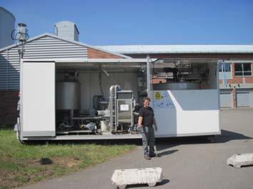 IM Mobil pilotanläggning för biogasforskning Placering: Mobil anläggning, utgår från Uppsala Etableringsår: 2011 Status: Internationellt unik då det är den enda anläggning som samlar industriellt