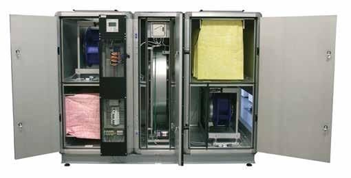 Produkter LTS serie 404 Excellent värmeåtervinningsaggregat med roterande värmeväxlare. 0,2-10,0. uppdelat på åtta storlekar.
