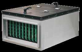 Produkter LTS serie 504 ventilationsaggregat för till-, från- alternativt cirkulationsluft. 0,2-10,0.uppdelat på åtta storlekar. LTS 504 för undertaksmontage.