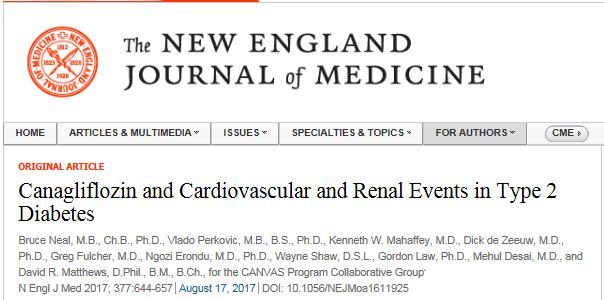 Sammanfattning CANVAS 3,6 år med canagliflozin vs placebo (3,1 år EMPA REG) Positiva effekter Kardiovaskulärt Låg risk DKA,