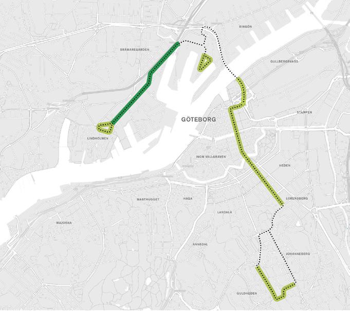 Demoarenans innehåll Den mest publika delen av ElectriCity-samarbetet i Göteborg är linje 55 mellan Chalmers båda campusområden Johanneberg Science Park och Lindholmen Science Park.