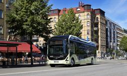 Tester och utveckling av nya IT-lösningar. De elektrifierade bussarna på linje 55 går där bussar vanligtvis inte kan köras in på campus områdena nära arbets- och studieplatser.