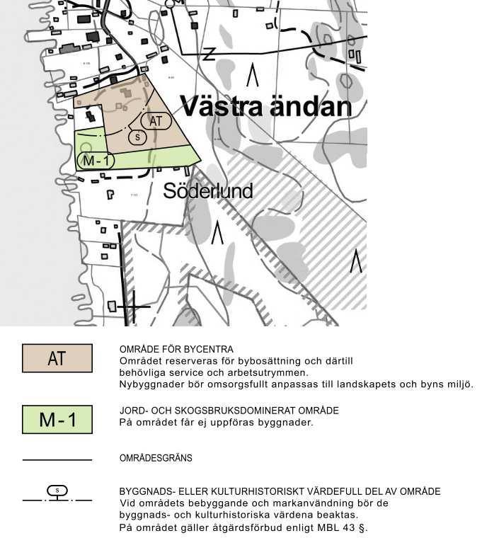 27, SMH17 20.9.2017 17:00 / Pykälän liite: 1.2.2017 PDB_SCHRIEKENBERG_DELGENERAL 4 Bild 4. Preliminärt utkast till ny plan på området. AT-området har förstorats i jämförelse med den gällande planen.