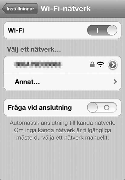 2 Peka på Wi-Fi.