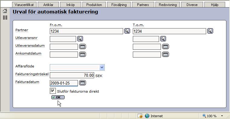 har modulen för automatfakturering.