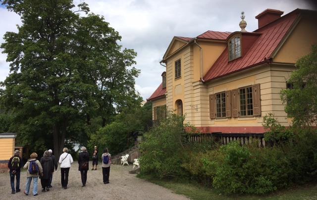 Bilderna nedan från vandringen är fotograferade av Britt Engdahl.