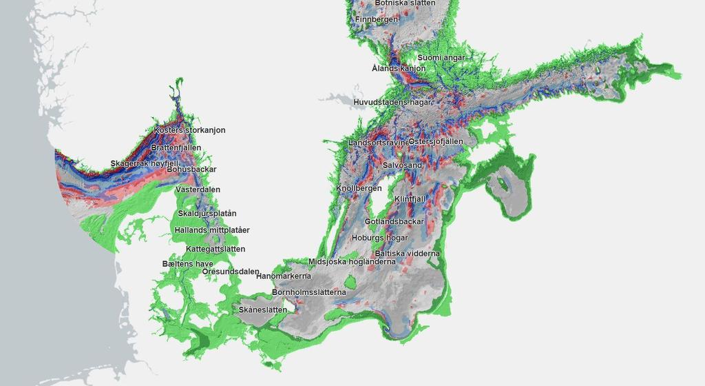 Havsplan Funktionella kopplingar