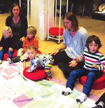 För de allra minsta Baby och barnrytmik under ledning av Ida & Lena Jaremo Torsdagar 7/9, 28/9, 12/10, 26/10, 9/11, 23/11 samt 7/12 13.00-13.45 0-12 mån. 14.00-14.45 1-3 år. 15.00-15.45 3-5 år.