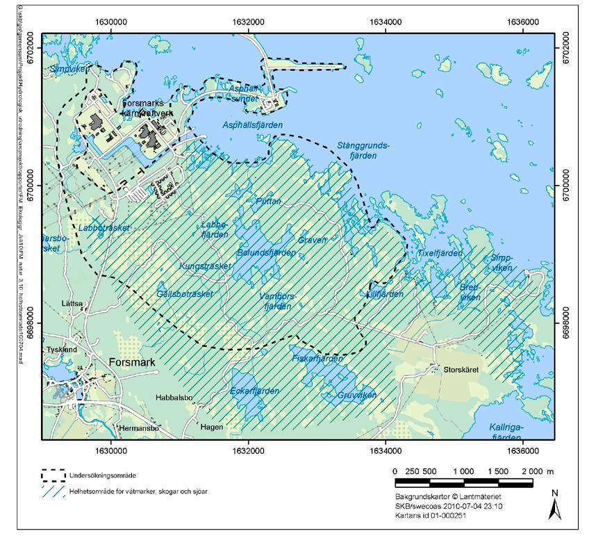 spridningssamband med avseende på våtmarksarter. Gölgrodans spridningssamband är av stort intresse, eftersom arten är beroende av tillgången på lämpliga våtmarksmiljöer för sin fortplantning.