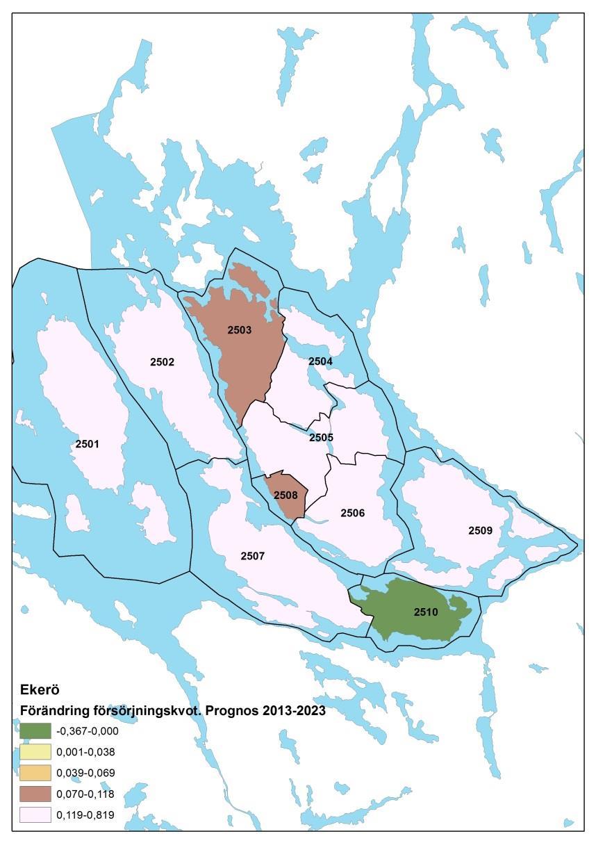 22 (66) EKERÖ PL-2501 Adelsö PL-2502 Munsö PL-2503 Färentuna PL-2504 Hilleshög PL-2505 Sånga PL-2506