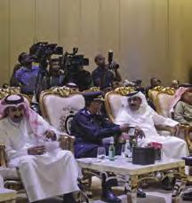 bidra med. I mötet deltog representanter från Qatars inrikesdepartement, universitet, olika privata aktörer och landets största forskningsfinansiär.