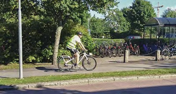 VTI:s elcykel som används för mätning av ojämnheter i cykelvägbanan. Färre ojämnheter för mer cyklande Ojämna cykelvägar kan hindra människor från att välja cykel som färdmedel.