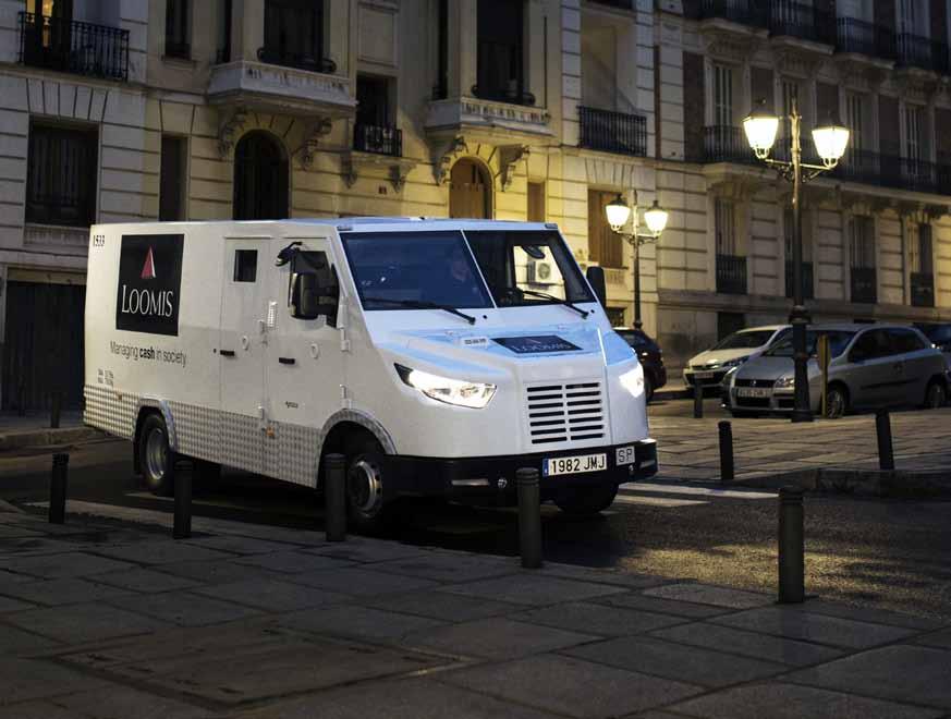 32 Hållbarhet Miljöansvar Loomis transporter Loomis verksamhet är transportintensiv vilket kan ha en negativ påverkan på miljön.