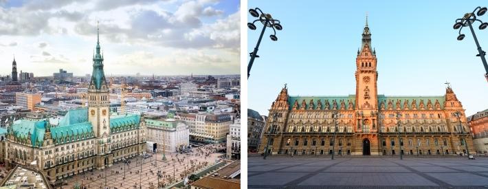 2 km) Det imponerande rådhuset är byggt i neo-renässans stil i 1897 och är öppen för offentligheten. Här kan ni både se utsällningar och ta en guidad stadstur.