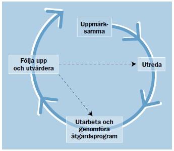 startas för att kartlägga elevens hela skolsituation. När utredningen är genomförd ska rektor ta beslut om ett åtgärdsprogram ska upprättas eller inte.