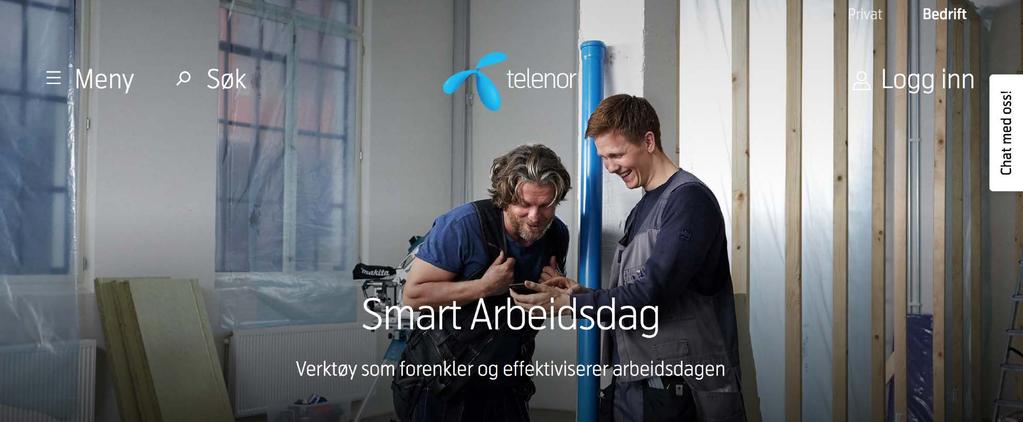 Telenor - Smart Arbeidsdag D eknin g Ordre- o g