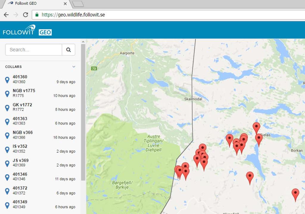 Vill man hämta hem GPS-positionerna till RenGIS