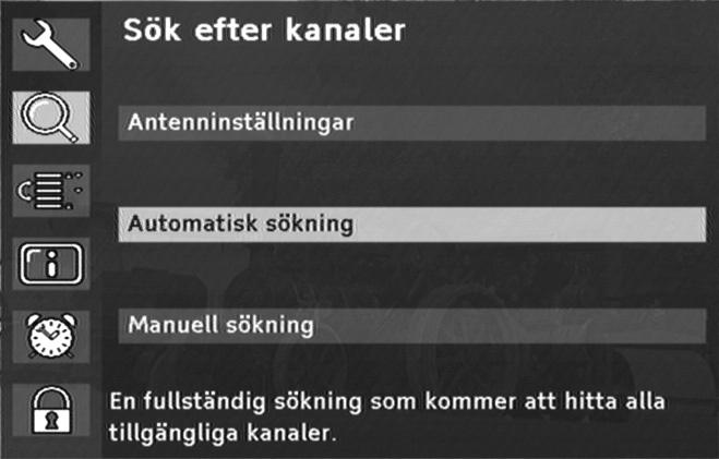 3 När du har utförd de önskade inställningarna trycker du på EXIT-knappen, för att stänga fönstret. Flytta stationer Stationernas ordningsföljd på programlistan kan du justera efter dina önskemål.