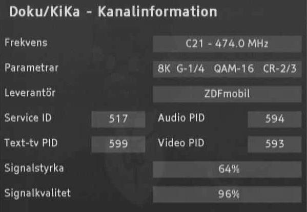 Den stänger av sig och startar igen efter en kort stund. 5 Utför en första installation, se sida 7.