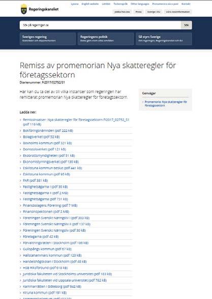 Remissinstansernas synpunkter Remissyttranden Vi har gått igenom 123 yttranden 17 st nämner eller behandlar leasingförslaget, endast ett fåtal har några djupare kommentarer Remissinstanserna är i