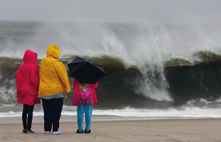 Hbl.fi, publicerad 29.10.2012 Sandy tar fart mot New Jersey.