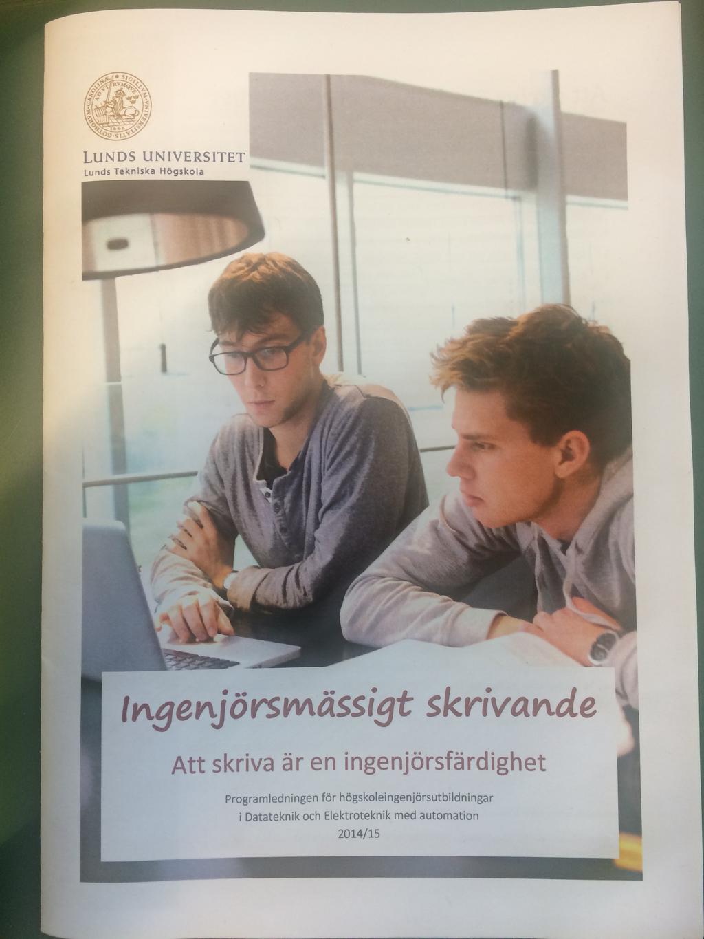 Rapport: Skriv EITA20 Datateknik, introduktionskurs (tidigare EDT632 Datateknik,