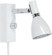 Inklusive ljuskälla, energiklass A+. Dimmable LED wall lamp, double and single, with plug-in transformer.