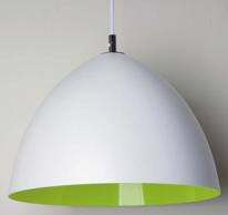 Suited for ceiling hook. 1,5 m white cord. Integrated LED light source, energy class A+. Art.