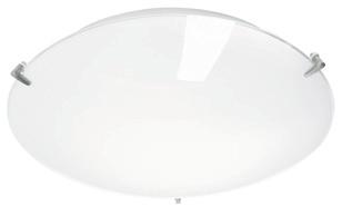 Ceiling lamp in two sizes, suited for ceiling hook