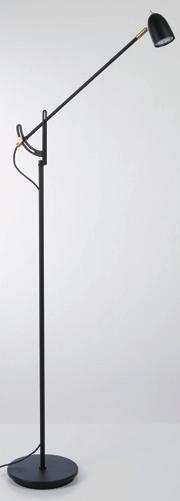 Inklusive ljuskälla, energiklass A+. Floor lamp in the Radiell family, also avilable as table, pendant, spotligths and wall lamps. Including light source, energy class A+. Art.